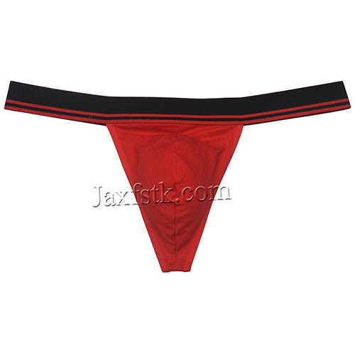 Men S Cotton Bikini Thong Underwear Elastic Belt Mini Tangas Soft String Y Back Size M L Xl