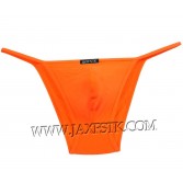 Garde Men's Bikini Brief Underwear Solid Pouch Briefs Rope Silky Thong Trunks MU207X