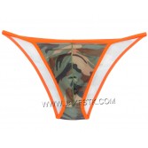 New Men's Camouflage Bikini Briefs Underwear Pouch Rope Side Open Brief 