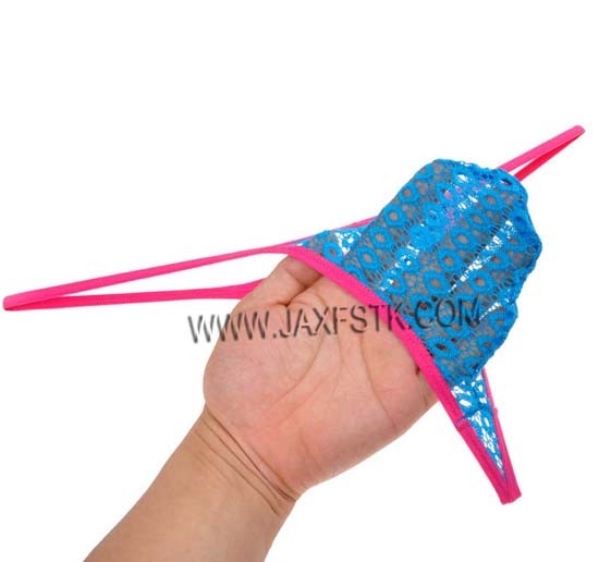 Sexy Pouch String Micro Thong Men Tanga See Through Lace Bikini T Back