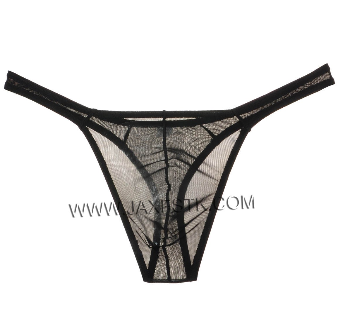 Men Ultra Thin G String Mesh Smooth Ice Silk Bikinis Thongs Jockstrap Gay Men Thong Jockstrap G
