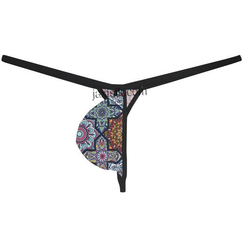 Fashion Pouch Tangas Men Underwear Male Extreme Micro String Bikini T Back Sexy Tear Drop G