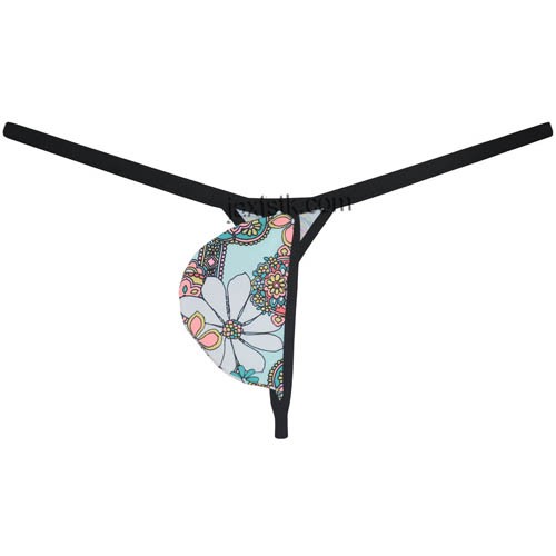 Fashion Pouch Tangas Men Underwear Male Extreme Micro String Bikini T Back Sexy Tear Drop G