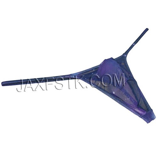 Sexy T Back Men S Underwear Starry Sky Mesh Thong Slim Pouch G String Mini Bikini Ts