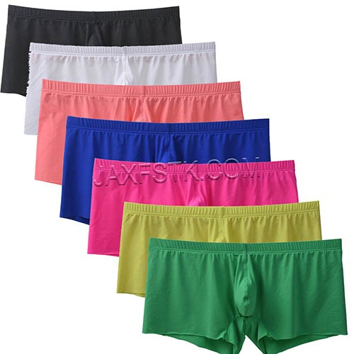  Sexy Ultra Thin Comfy Shorts Men's Nylon Stretchable Seamless Underwear  Everyday Underpants Mens Boxer Briefs TS2109