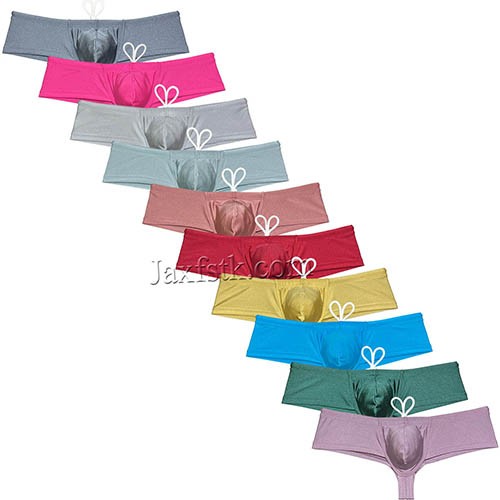 Men's Solid Swimwear Drawstring Cheeky Bum Swim Briefs Brazilian Bikini Bottoms Surf Board Swim Trunks Size M L XL 10 Colors For Choose MU2295B
