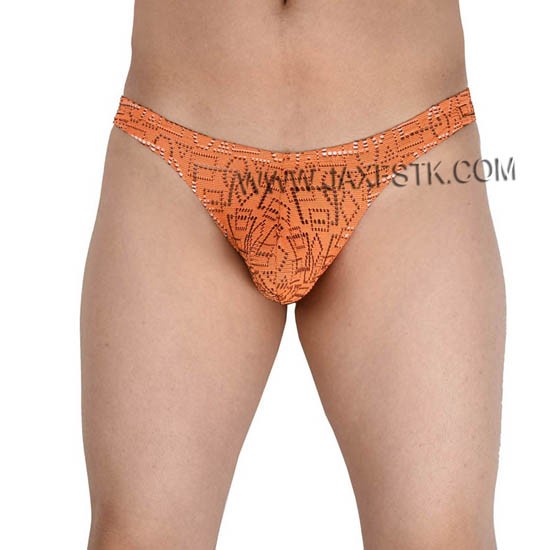  Men Thong Hollow Jacquard G-string Gay Pouch Underwear Mini Bikini T-back