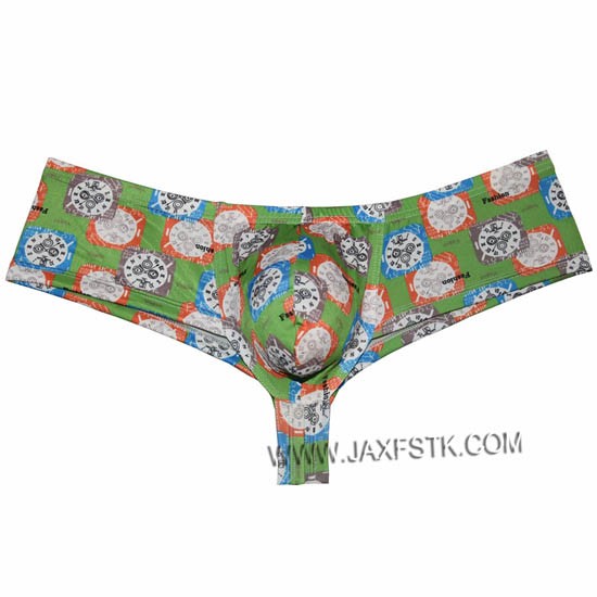 Men's Print Underwear Spotrs Micro Boxers Bulge Pouch Boxers Bikini Hombre Boxer