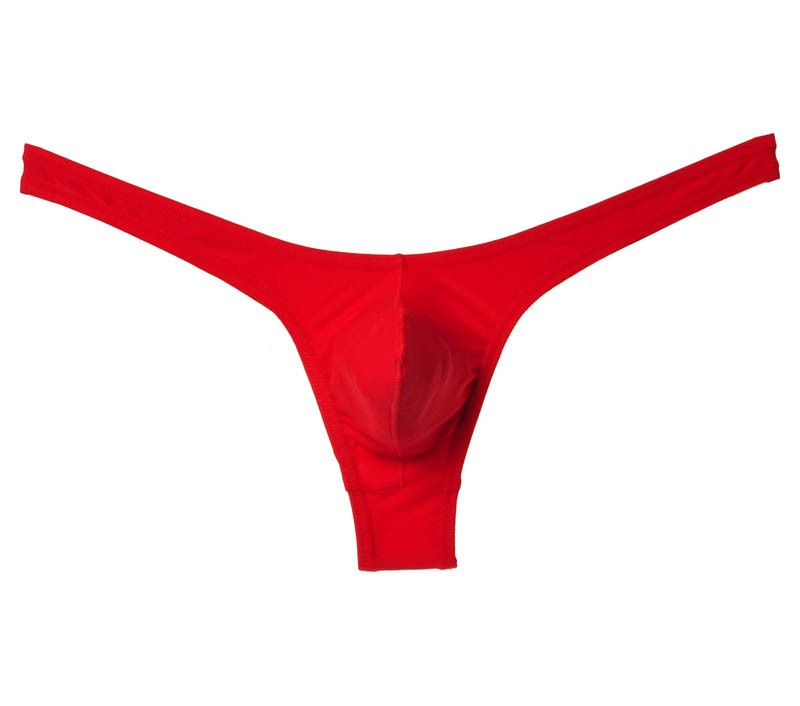 New Men's Bikini Thong Underwear Thicken Spandex Pouch T-Back Pants ...