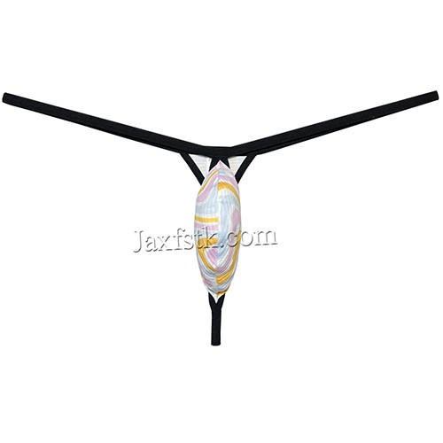 Men's Pouch Enhance String Thong Ultra Minimum Coverage G-string Tangas ...