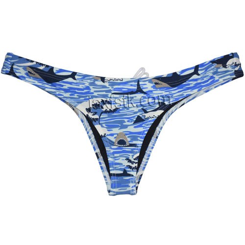 Sexy Bottoms Men's Bikini Thong Swimwear Contour Pouch Tangas Swimsuit ...