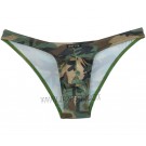 New Men's Camouflage Bikini Briefs Camouflage Underwear Elastic Bulge Pouch Micro Pants Mini Brief Short Pants