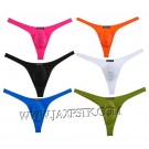 Sexy Men's Comfy Bikini Tanga Underwear Bulge Pouch Thongs Elasticity T-Back MU212X