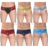 Fashion Men's  Brazil Bikini GYM Underwear Shiny New Thong Pants Trunks Bulge Pouch Cheek Boxer TS626