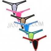 Sexy Big Bulge Pouch Thong  Men's Lace G-string Underwear Jacquard Bordered Bikini Shorts TS752