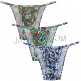 Sexy Thong  Men's String Side Bulge Pouch Brazilian Bikini Underwear Bath Skimpy Briefs TS776