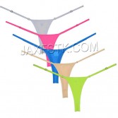Women Micro Thong String Adjustable Very Low Rise Underwear Perfect Fit Spandex TS762