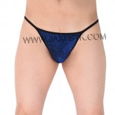 Male G-String Men Mini Bikini Shiny Tanga Elastic Soft Thong Gay Underwear 