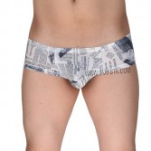 Sexy Men Pants Bikini Mini Boxers Men's Super Soft & Smooth The Newspaper Printed Underwear