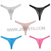 Sexy Lace Bikini Men's Thongs Fashion G-Strings See-Through Male Thong Underwear Men Jockstrap T-back Gay Underpants