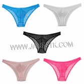Fashion Hollow Circle Holes See-Through Sexy Men's Underwear Briefs Lace Bikini Male Brief Gay underwear Men Underpants