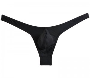New Men's Bikini Thong Underwear Thicken Spandex Pouch T-Back Pants Mini Briefs G-String