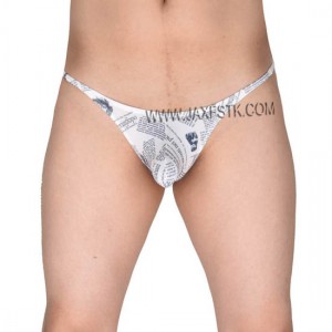 The Newspaper Printed Underwear Men Pants Bikini Mini Briefs Men's Super Soft & Smooth Briefs