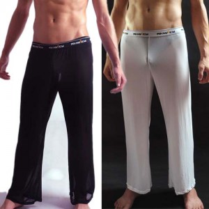 Sexy Men’s Wide leg causal long trousers pants MU237 