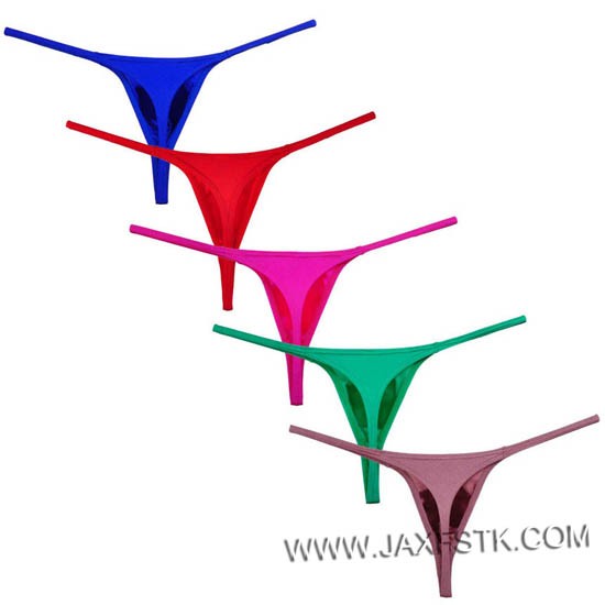 Sexy Men's Spandex Bulge Pouch Micro Thong Underwear Super Stretchy Male G-string Swimwear Micro Bikini T-back Guys Tangas 
