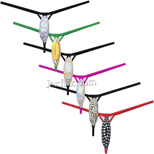 Men's Pouch Enhance String Thong Ultra Minimum Coverage G-string Tangas Jockstrap MU300 M L XL
