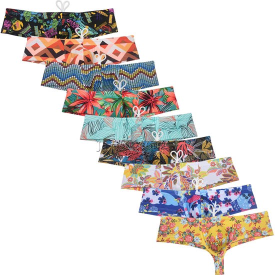 Men's Swimwear Elastic Swim Briefs Drawstring Boxer Swimsuits Board Surf Shorts Bikini  MU47-D
