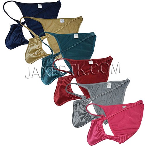 Mens Micro Thong String Shiny Bikini Briefs T-back Guys Underwear Sexy Micro Mini Pants TS623-6N