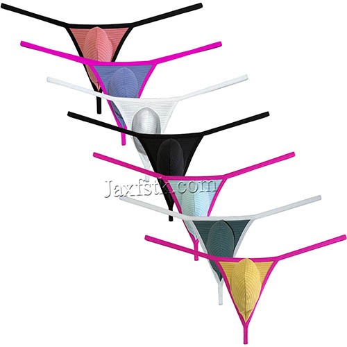 Men's Micro Bikini Skimpy Pouch Enhancing Lingerie Breathable G-String Underwear MU667 M L XL 7 Colors For Choose