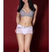Women's Super Sexy Semi See-Through Shorts Underwear Elastic Strecthy Slim Fit Leggings Transparent Boxers Black White M L XL For Choose