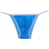 Nuovi slip a righe in maglia a righe Spun Yarn Bikini Slip intimo slip Open Side Fitness Wear MU403