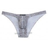 Slip bikini da uomo cool con retro stampato slip intimo stampato in spandex MU201