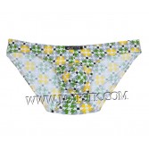 Nuovi Slip da uomo con pochette sui fianchi Torna comoda intimo in spandex stampato MU204