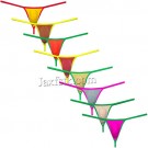 New Sexy Men's G-string Thong Underwear Bulge Pouch T-back Underpants Binding Tanga Panties MU3002b M L XL 8 Colors for Choose