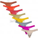 Men's Matte Swim Thong Fashion Drawstring Swimwear Beach Bikini Sport Swimsuit MU3006b Size M L XL 8 Colors For Choose