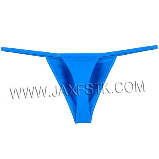 Smooth Ice Silk Stretch Elastic Sexy Male Thong Underwear Men's Thongs