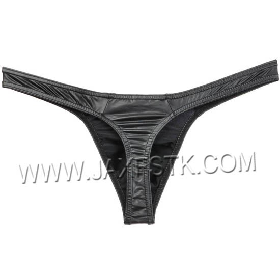 Leather Men's Thongs GStrings Fashion Style Sexy Male Thong Underwear