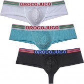 Men Sports Boxer Briefs Underwear Hipster Bikini Trunks Brazil Bikini Bottoms 1/2 Rear Coverage MU136