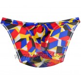 Men Stretch Briefs Colorful Underwear Bulge Pouch Micro Mesh Briefs