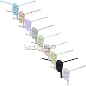 Newest Sexy Men's Thread Ice Silk String Thong Underwear Push-up Pouch T-back Ultra Thin Tangas M L XL 9 Colors Available