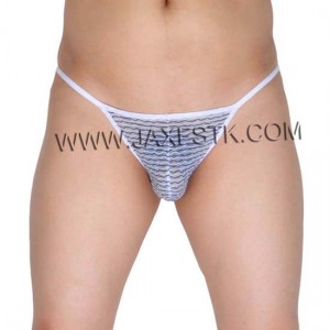 Men's Underwear Open Crotch Briefs Grille Cloth Cheeky Briefs