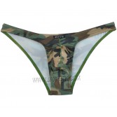 New Men's Camouflage Bikini Briefs Camouflage Underwear Elastic Bulge Pouch Micro Pants Mini Brief Short Pants