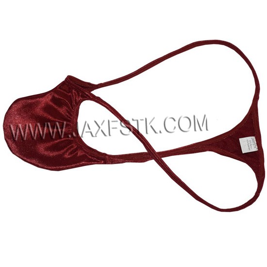 Men Athletic Shiny Micro String Thong Underwear Male Gym Pouch Tangas Mini Pants