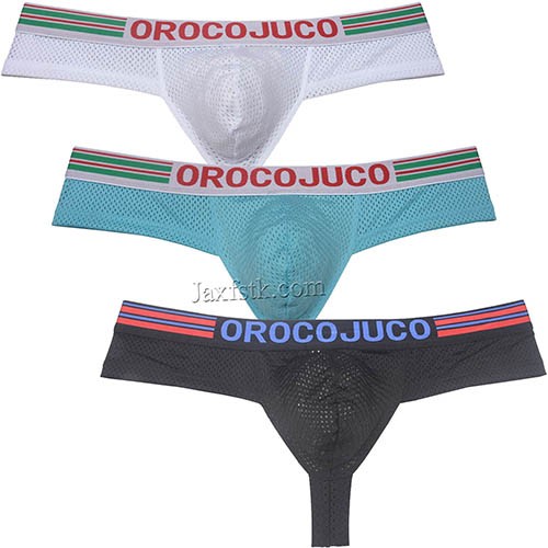 Men Sports Skimpy Boxer Briefs Underwear Hipster Trunks Brazilian Bikini Bottoms 1/3 Rear Coverage MU137