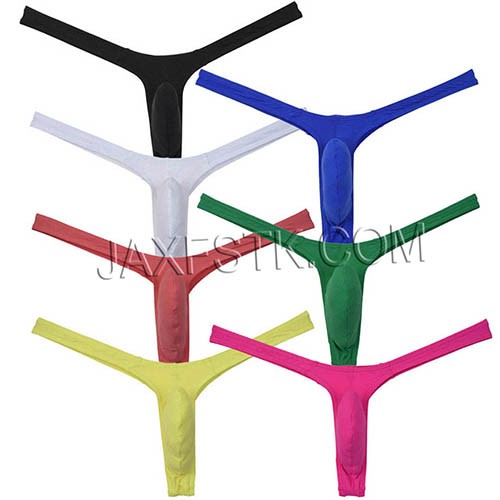 Sexy Under Panties Men's Pouch Thong Underwear Micro Shorts Pants Sexy Low Rise T-back  TS2106