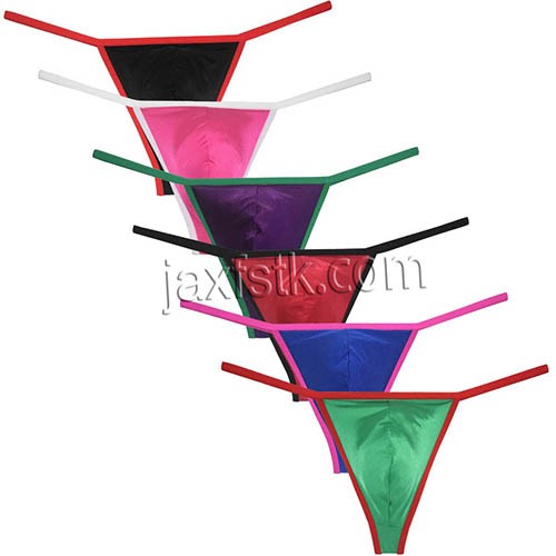 Sexy Spandex Hipster Panties Underwear Stretchy T-back Mens Thongs And G strings Men's String Bikini Thong Jockstrap MU2226